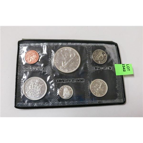 1965 SILVER CANADIAN PROOF COIN SET WITH DOLLAR