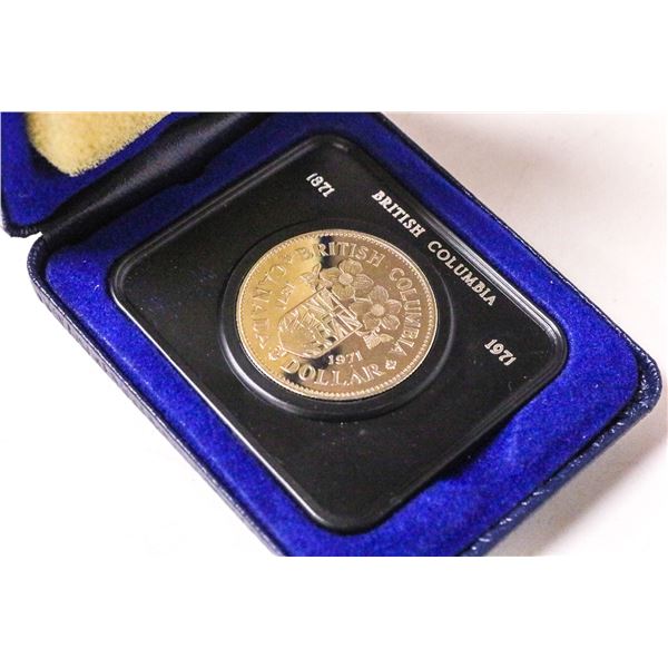 1971 SOLID SILVER CANADIAN PROOF DOLLAR COIN