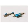 Image 1 : SILVER AND BLUE STONE BRACELET