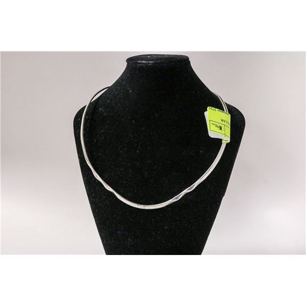 925 SILVER V SHAPED COLLAR NECKLACE