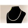 Image 1 : 925 SILVER V SHAPED COLLAR NECKLACE