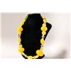 Image 1 : VINTAGE YELLOW PLASTIC BEADED NECKLACE