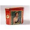 Image 1 : 1950S QUEEN ELIZABETH COLLECTIBLE TIN