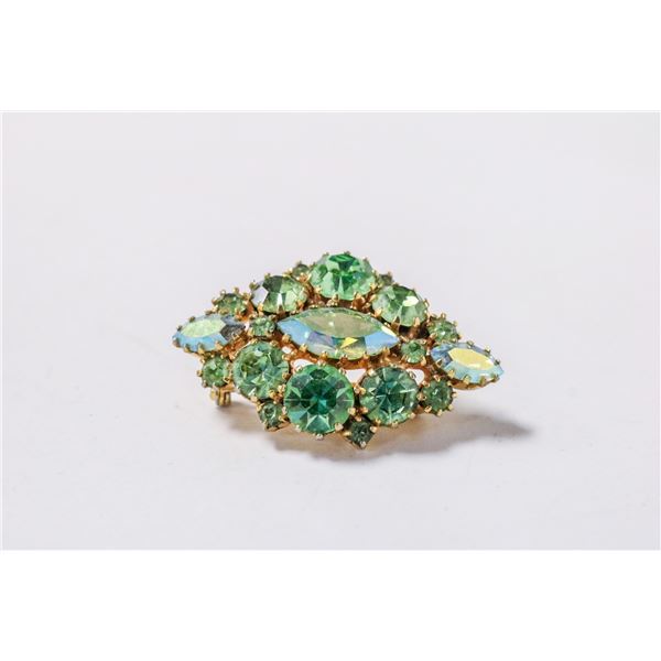 VINTAGE COSTUME JEWELLERY BROOCH
