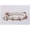 Image 1 : VINTAGE ART GLASS BEADED NECKLACE
