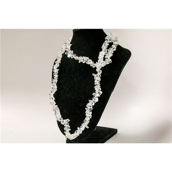 CRYSTAL BEADED NECKLACE