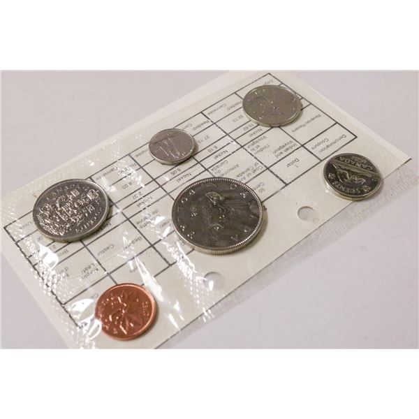 1981 CANADIAN PROOF COIN SET WITH DOLLAR