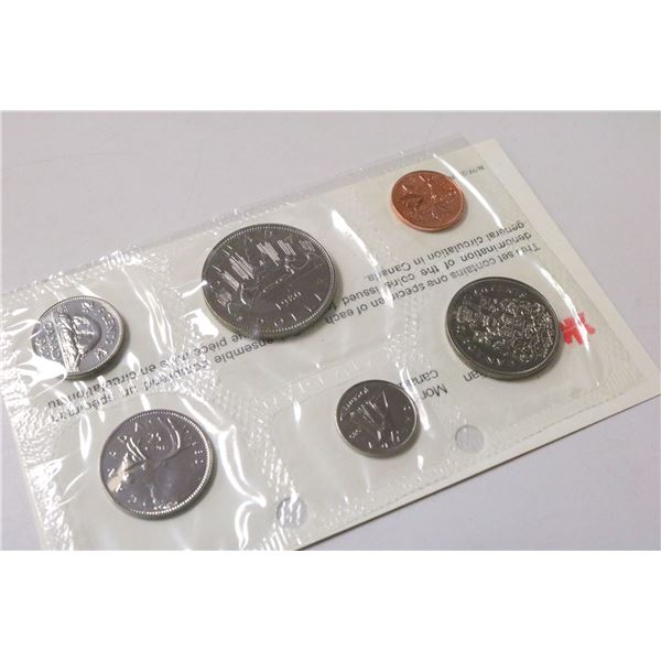 1980 CANADIAN PROOF COIN SET WITH DOLLAR