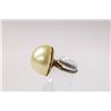 Image 1 : ADJUSTABLE FAUX PEARL RING