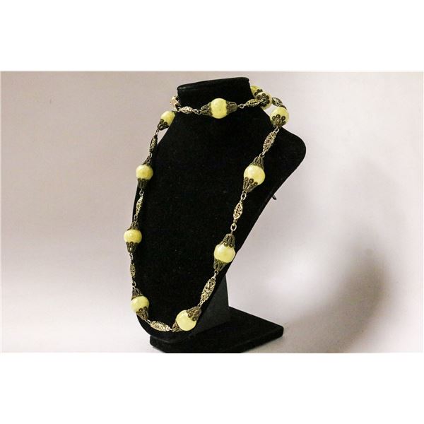 VINTAGE GERMAN MADE COSTUME JEWELLERY NECKLACE