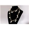 Image 1 : WHITE CUT STONE BEADED NECKLACE