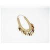 Image 1 : ORNATE GOLD TONE NECKLACE WITH STONE DROP DETAIL