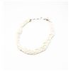 Image 1 : MULTI STRAND WHITE BEADED NECKLACE