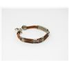 Image 1 : SILVER AND LEATHER BRACELET