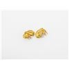 Image 1 : GOLD TONED COSTUME JEWELLERY CLIP EARRINGS