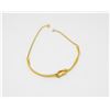 Image 1 : GOLD TONE KNOT NECKLACE
