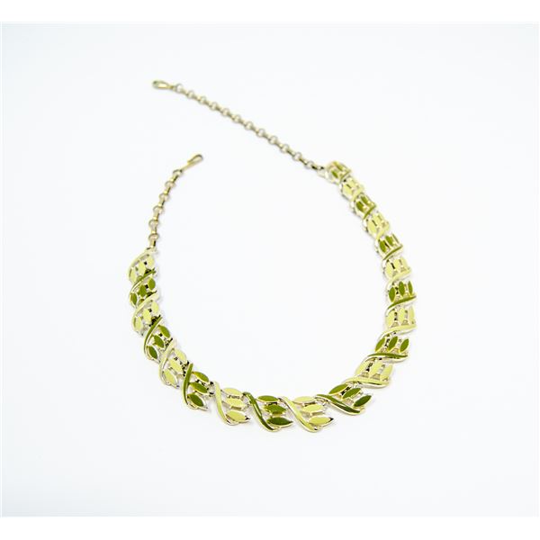 VINTAGE CORO COSTUME NECKLACE 18"