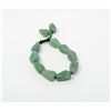 Image 1 : GREEN JADE BEADED BRACELET
