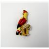 Image 1 : 1950S TROPICAL BIRD BROOCH