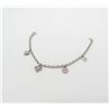 Image 1 : 7.5" 925 SILVER CHARM BRACELET
