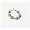 Image 1 : 7.5" STONE LINK BRACELET