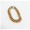 Image 1 : GOLD TONE CHAIN BRACELET SIZE 7