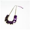 Image 1 : PURPLE COSTUME JEWELLERY NECKLACE