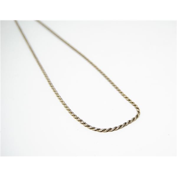 20" 925 SILVER ROPE CHAIN