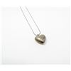 Image 1 : 925 SILVER HEART LOCKET WITH CHAIN