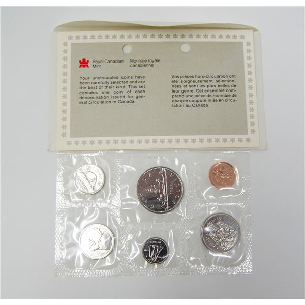 1984 CANADIAN PROOF COIN SET WITH DOLLAR