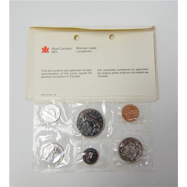 1979 CANADIAN PROOF COIN SET WITH DOLLAR