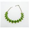 Image 1 : VINTAGE GREEN COSTUME JEWELLERY NECKLACE