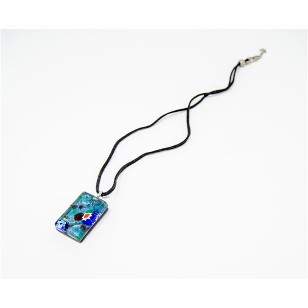 MURANO GLASS PENDANT NECKLACE