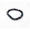 Image 1 : BLACK CRYSTAL BEADED BRACELET