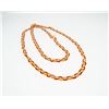 Image 1 : ORANGE TONE BEADED NECKLACE