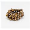 Image 1 : TIGER EYE MULTI STONE FLEX BRACELET
