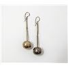 Image 1 : 925 SILVER BALL DROP EARRINGS