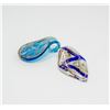 Image 1 : 2 X MURANO GLASS PENDANTS