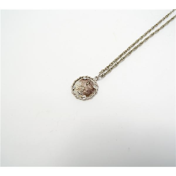 STERLING SILVER 1939 ROYAL TOUR NECKLACE