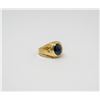 Image 1 : RING WITH BLUE CENTRE STONE SIZE 9.5