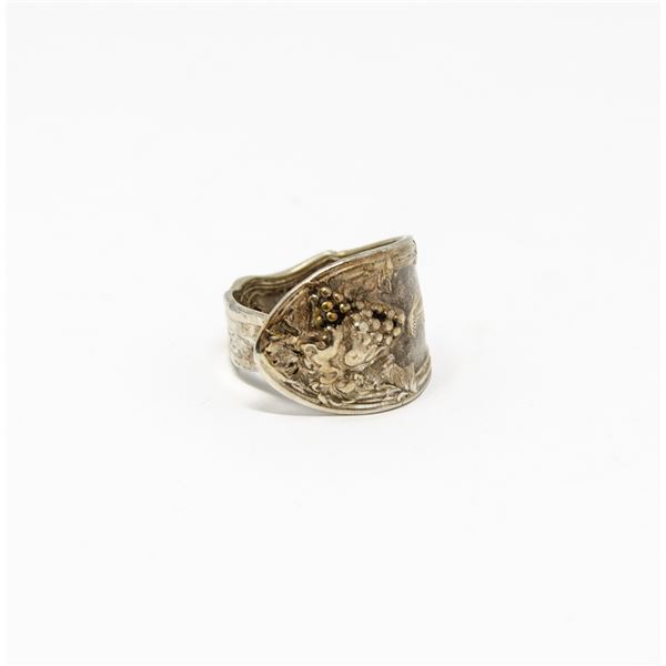 SILVER CUTLERY RING SIZE 9.5