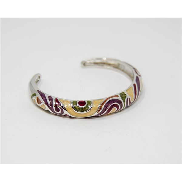 925 SILVER DESIGNER BRACELET WITH ORNATE DESIGN