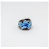 Image 1 : ITALIAN BLOWN GLASS RING SIZE 6