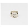 Image 1 : 925 SILVER RING WITH CUT OUT DETAIL SIZE 6.5