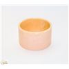 Image 1 : VINTAGE PINK SWIRL PLASTIC CUFF BRACELET