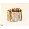 Image 1 : MULTI PIECE ABALONE SHELL BRACELET