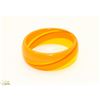 Image 1 : 1960S POP ART PLASTIC BRACELET YELLOW AND ORANGE