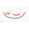 Image 1 : TAXCO 925 SILVER 2 BRACELETS AND EARRINGS SET