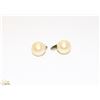 Image 1 : FAUX PEARL CLIP EARRINGS