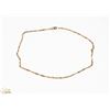 Image 1 : 10K GOLD  ANKLET 11"